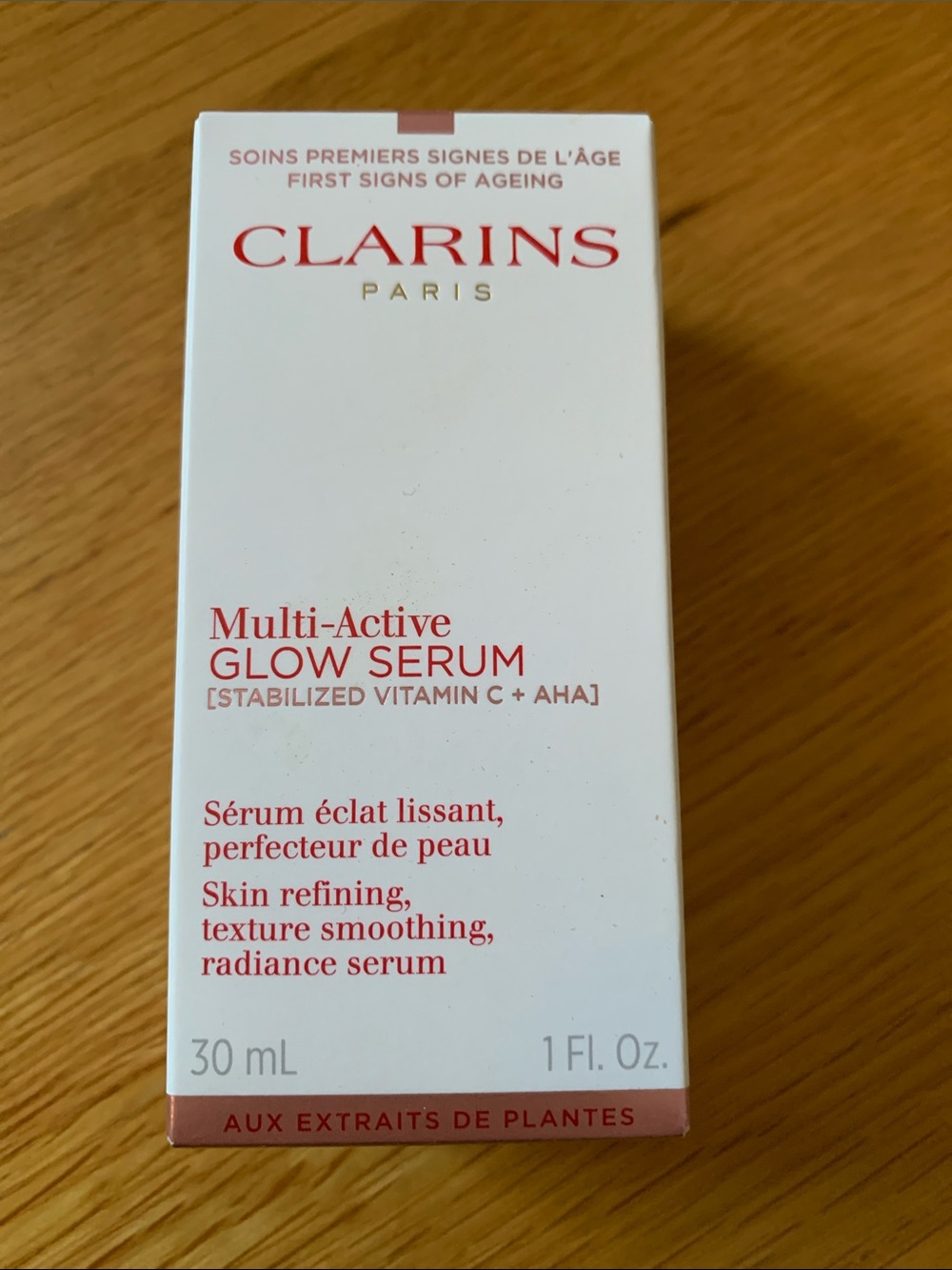 Clarins Multi-Active Glow Serum — 30ml - new!